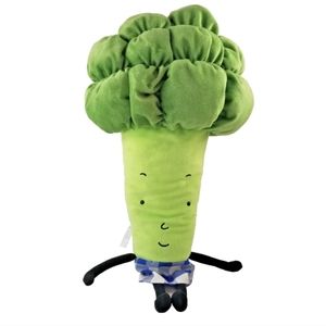 IKEA Torva 22" Stuffed Anthropomorphic Green Broccoli Soft Plush Pillow Toy